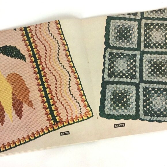 Knitted Classics By Botany Vol VI Family Sweaters Afghans Knitting Designs 1942 - Picture 8 of 10